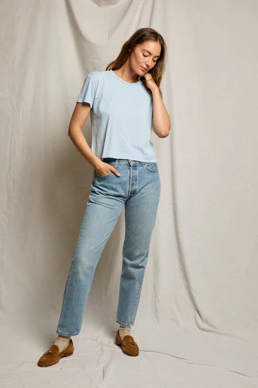 HARLEY TEE (Powder Blue)