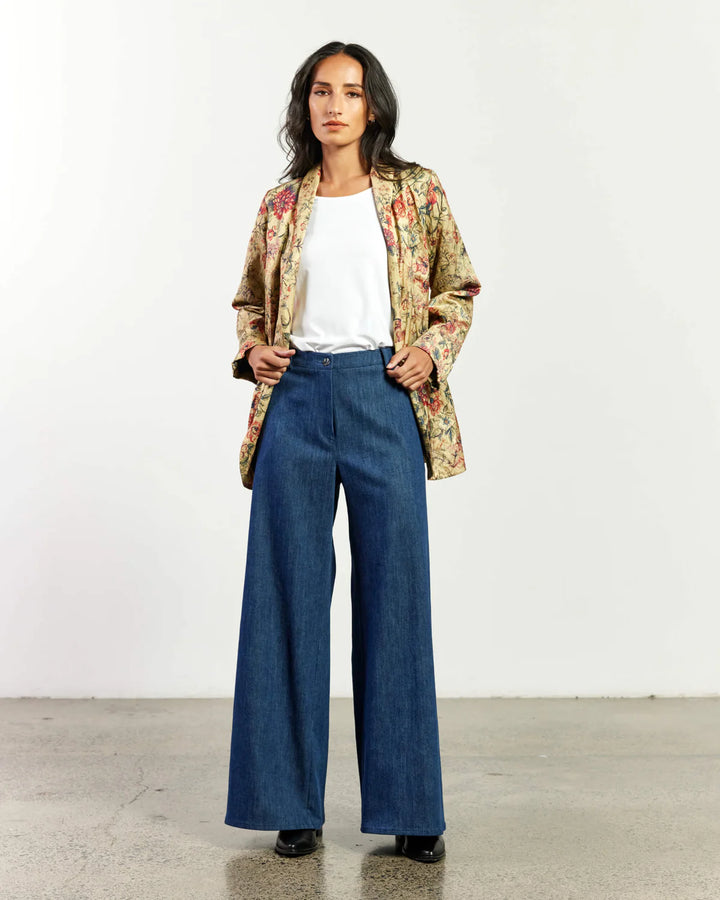 Venetia Kimono Blazer (Champagne)