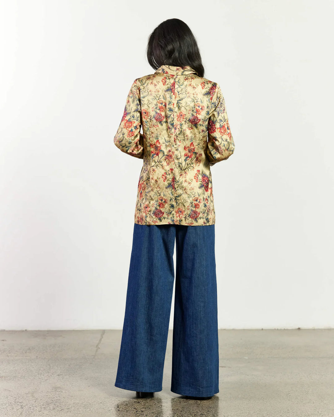 Venetia Kimono Blazer (Champagne)