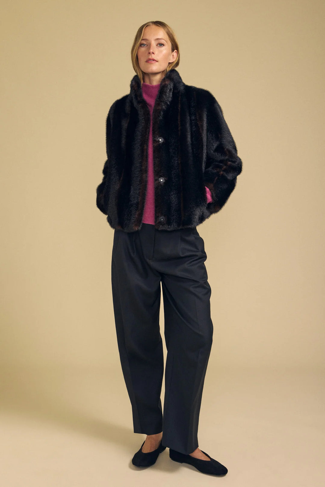 Sheena Jacket (Mahogany)