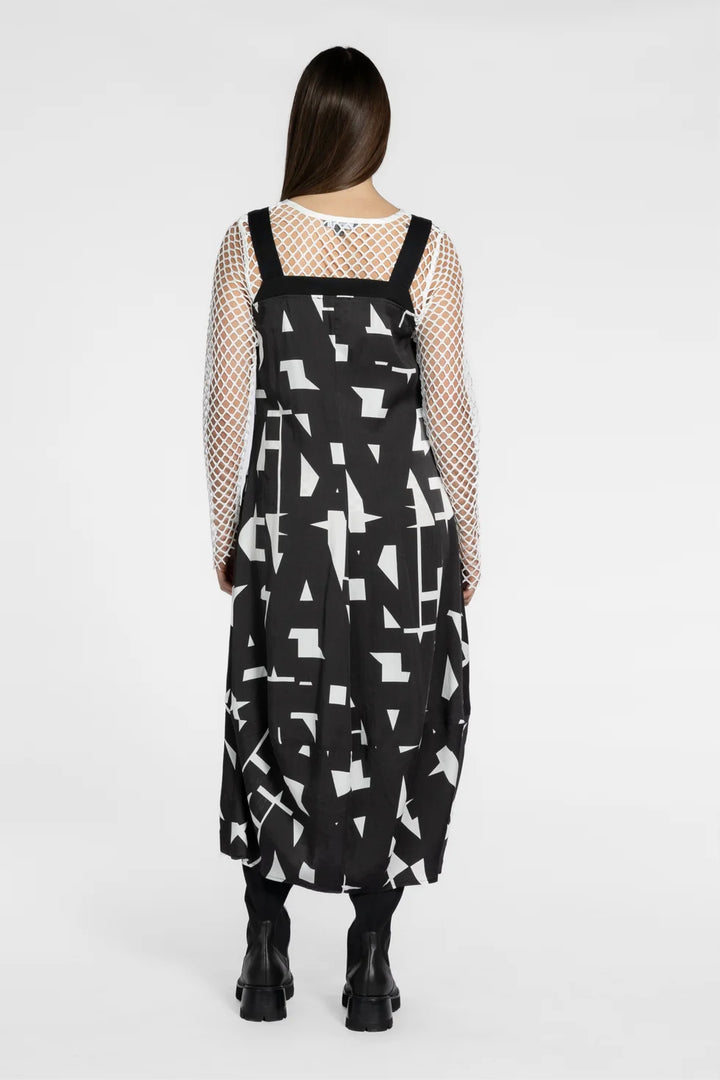 Perspective Dress (Print Black)