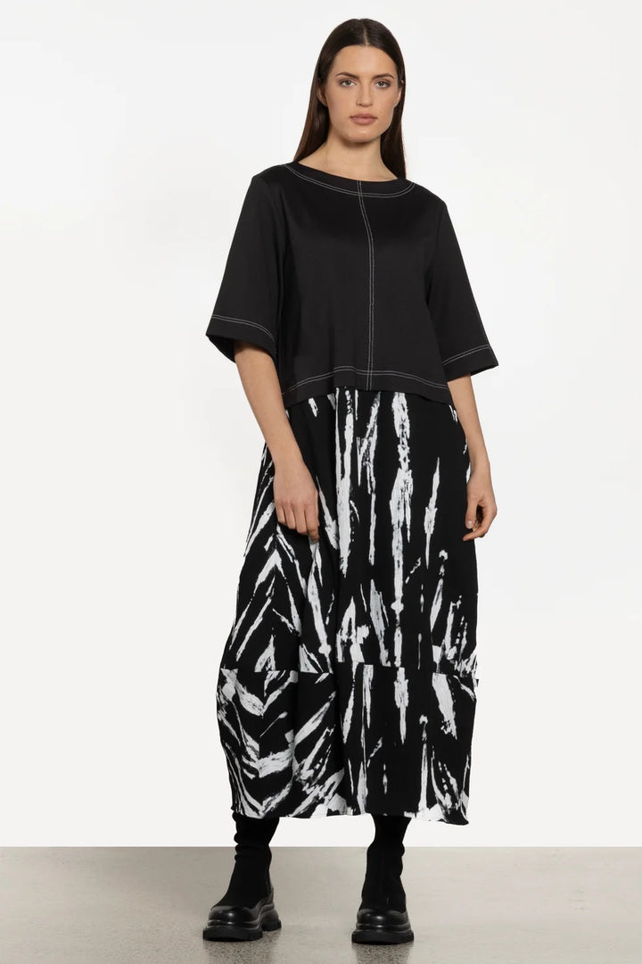 Sadi Dress (Print Black)