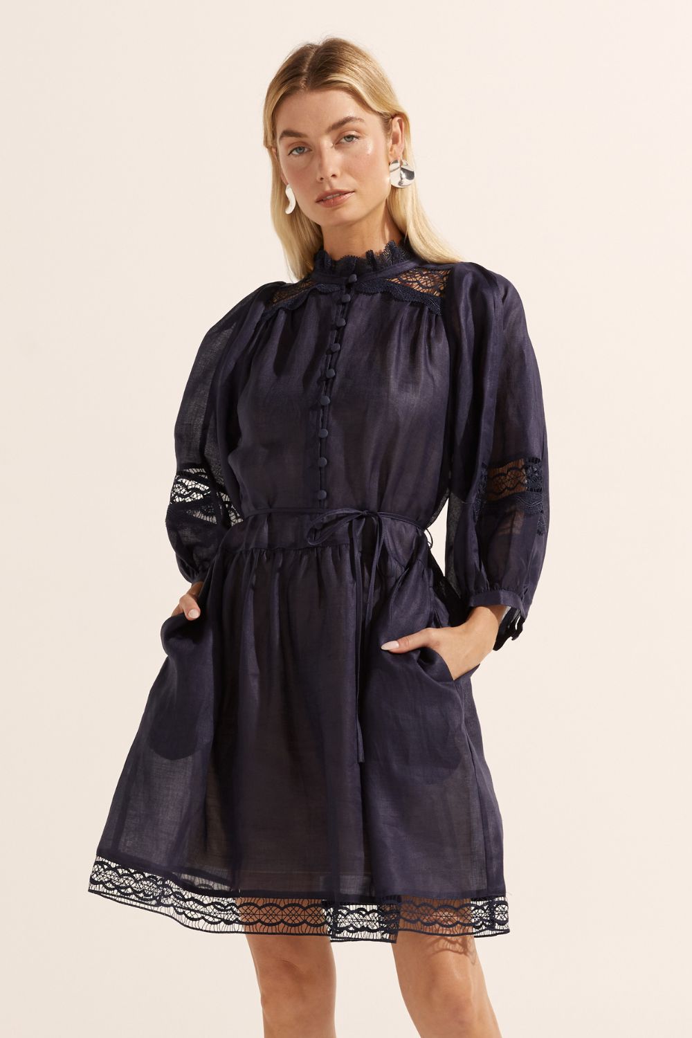 Salute Dress (Indigo)