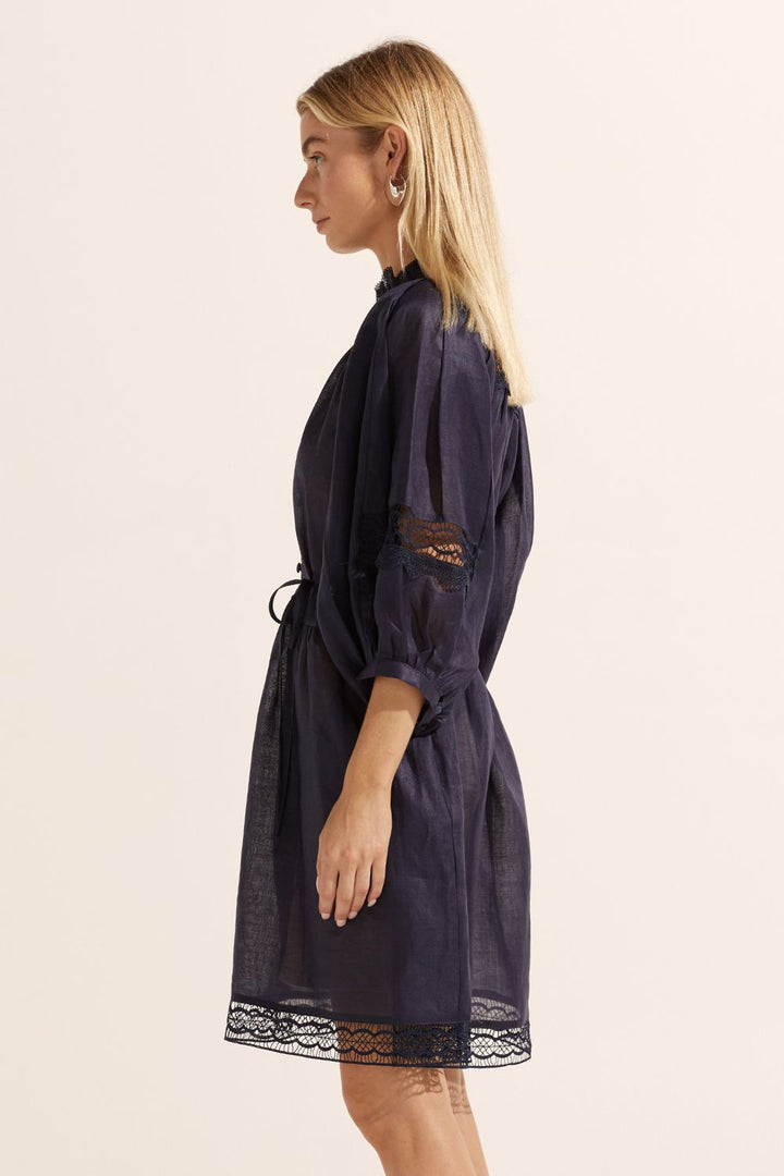 Salute Dress (Indigo)