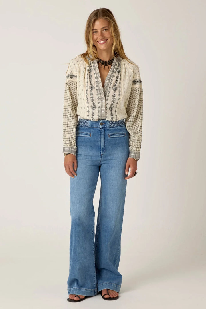 Noemi Blouse (Patchwork Notes)