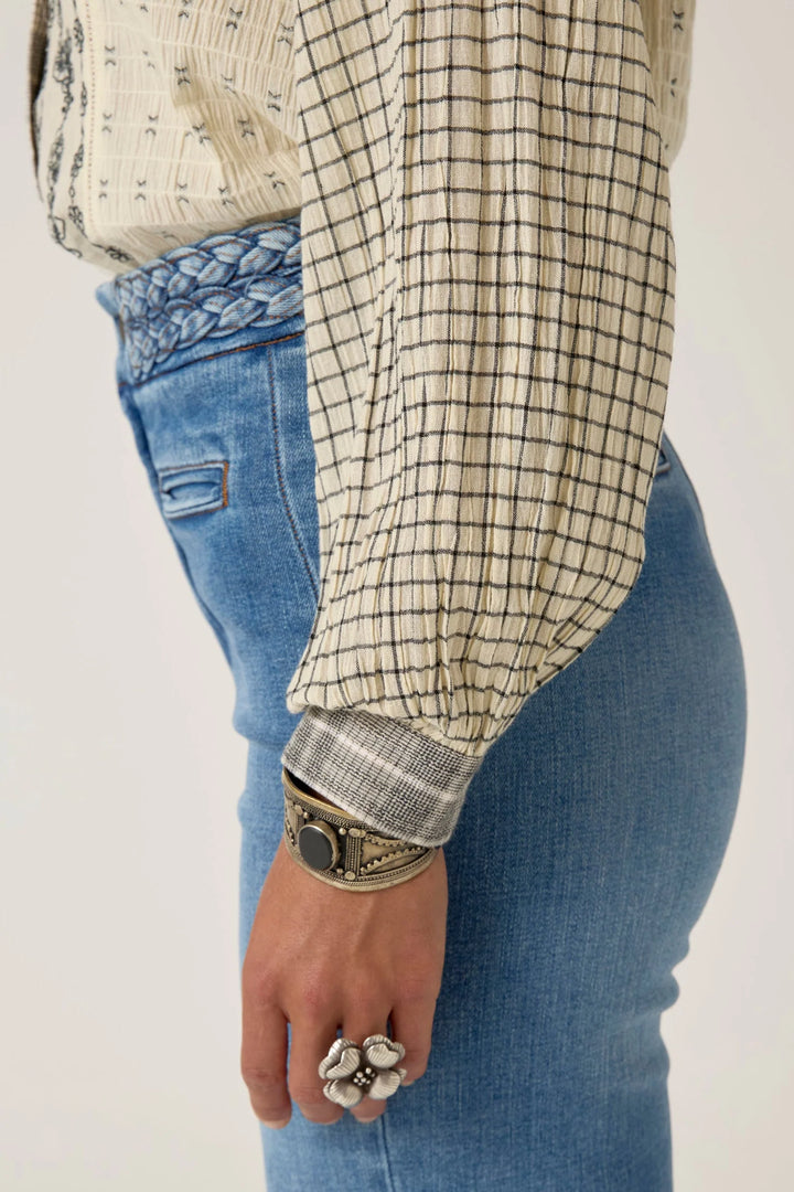 Noemi Blouse (Patchwork Notes)