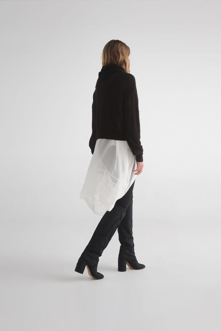 Bloc Sweater (Black / Ivory)