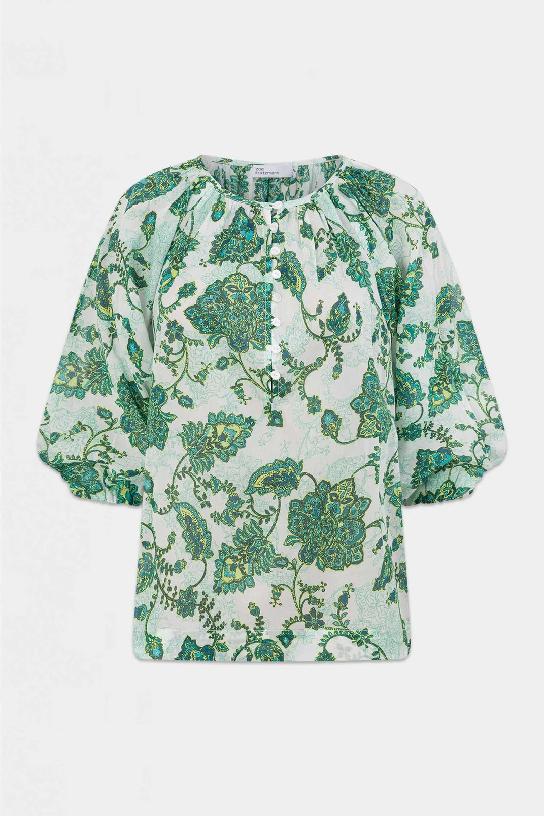 Vow Top (Garden Paisley)
