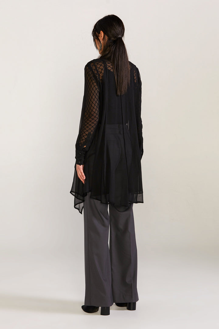 Continuity Shirt (Black Silk)