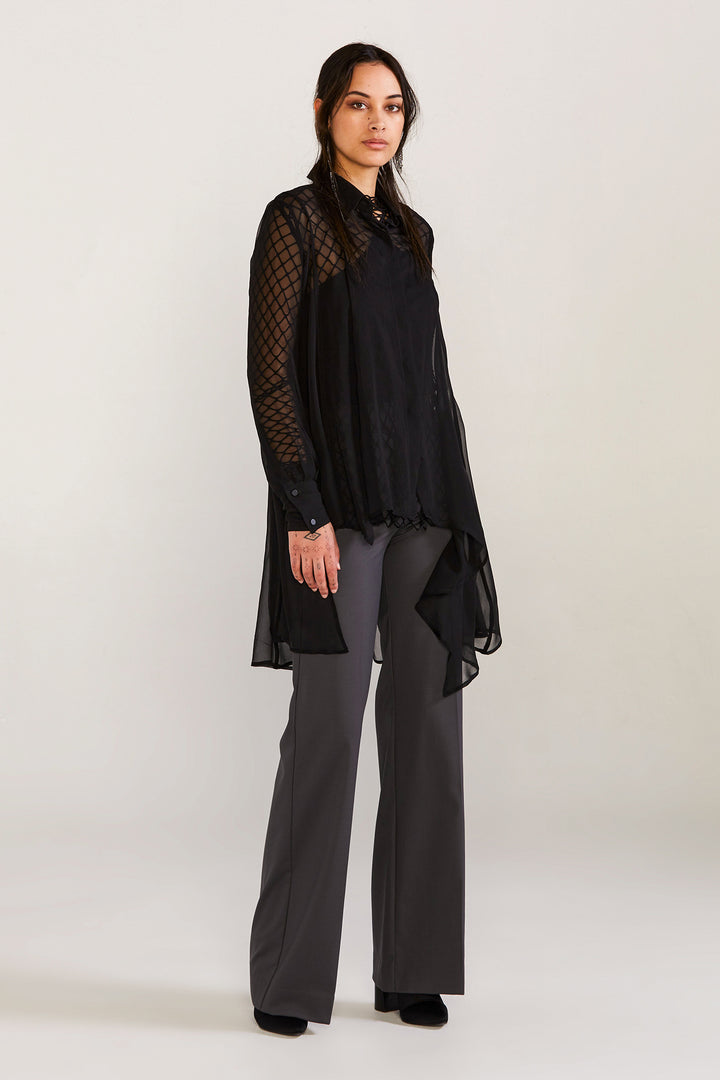 Continuity Shirt (Black Silk)