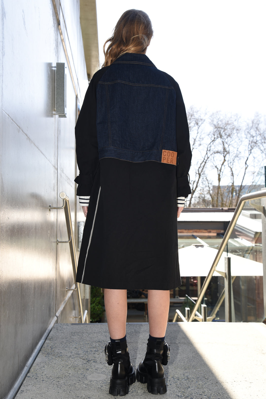 IN THE TRENCHES WITH YOU TRENCH (NAVY/BLACK)