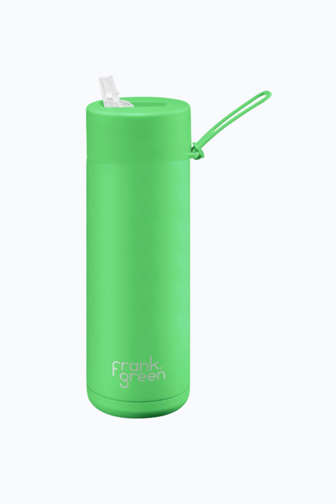 Ceramic reusable bottle - 20oz (Neon Green)