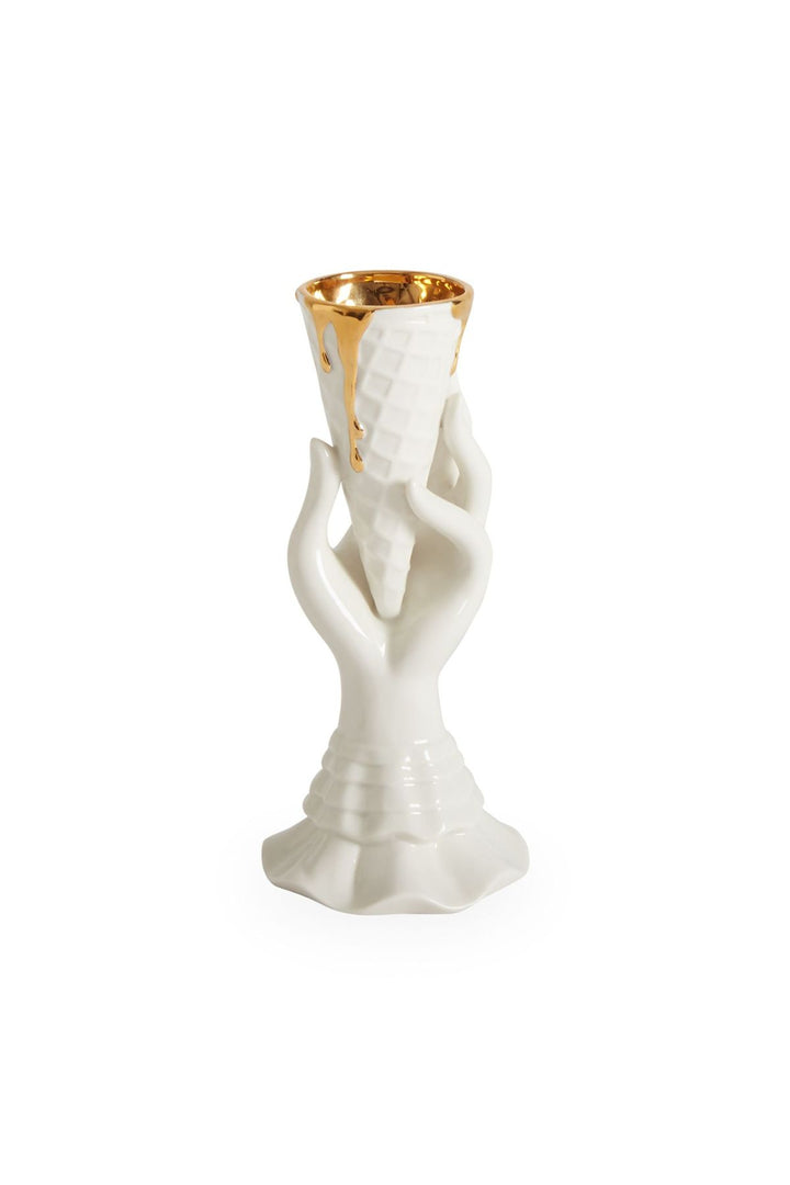 Gilded Muse I-Scream Vase