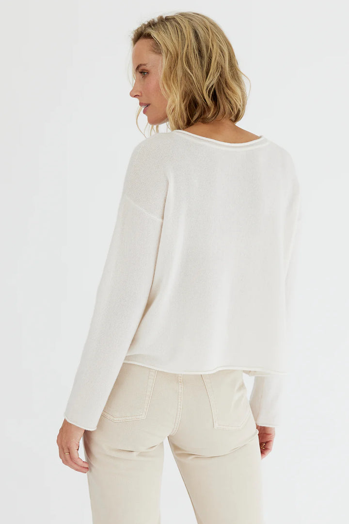 Pure Reversible Cardi (Ivory)