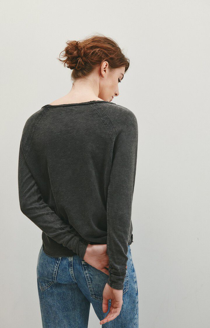 SONOMA CREW NECK L/S T-SHIRT (BLACK) – karenjordanstyle