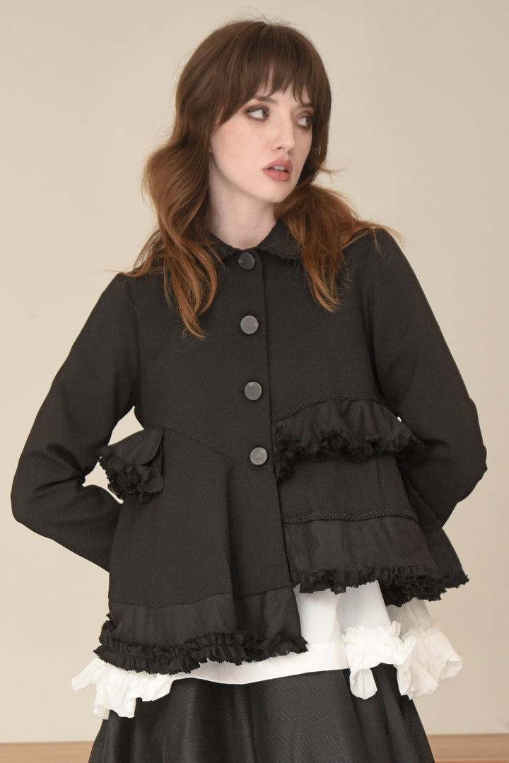 BUSTLE AND FLOW Jacket (BLACK)